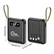 Mini Power Bank with Flashlights | https://www.bestnamebadges.com