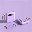 Mini Power Bank with Flashlights | https://www.bestnamebadges.com