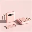 Mini Power Bank with Flashlights | https://www.bestnamebadges.com