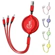 3 in 1 Retractable Charging Cable | https://www.bestnamebadges.com