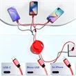 3 in 1 Retractable Charging Cable | https://www.bestnamebadges.com