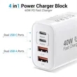 40W USB C Charger Fast Charging Block | https://www.bestnamebadges.com