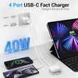 40W USB C Charger Fast Charging Block | https://www.bestnamebadges.com