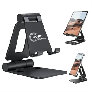 Heavy Duty Metal Dual Folding Cell Phone Stand