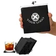 50 MOQ Square Natural Slate Coaster | https://www.bestnamebadges.com