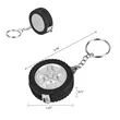 Mini Keychain Retractable Tire Shape Tape Measure | https://www.bestnamebadges.com