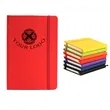 50 MOQ A5 Strap Softcover Classic College Ruled Notebook | https://www.bestnamebadges.com