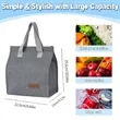 Simple Insulated Lunch Tote Bag | https://www.bestnamebadges.com