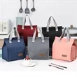 Simple Insulated Lunch Tote Bag | https://www.bestnamebadges.com