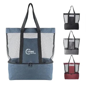 Waterproof Beach Bag with Cooler Compartment