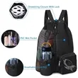 Mesh Backpack Swimming Drawstring Bag | https://www.bestnamebadges.com