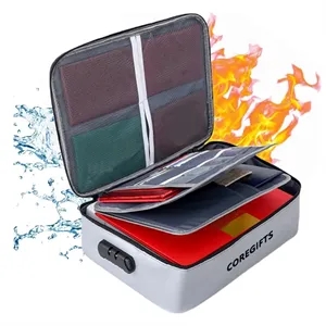 Fireproof Document Box with Lock