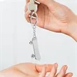 Mini Scooter Metal Keychain | https://www.bestnamebadges.com