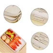 50MOQ Large  Wheat Straw Lunch Box With Fork Spoon | https://www.bestnamebadges.com