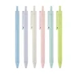 Eco- Friendly Retractable Wheat Straw Ballpoint Pen | https://www.bestnamebadges.com