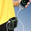 Rechargeable Waist Clip Fan | https://www.bestnamebadges.com