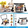 Transparent PVC Lunch Bag | https://www.bestnamebadges.com