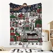 Full Color Custom Large Soft Flannel Fleece Blanket 60"x45" | https://www.bestnamebadges.com