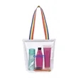 Sigma Clear Zippered Tote | https://www.bestnamebadges.com