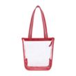 Sigma Clear Zippered Tote | https://www.bestnamebadges.com