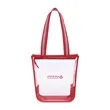 Sigma Clear Zippered Tote | https://www.bestnamebadges.com