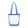 Sigma Clear Zippered Tote | https://www.bestnamebadges.com