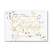 Streamers and Confetti Birthday Card | https://www.bestnamebadges.com