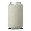 Canvas Foam Can Cooler | https://www.bestnamebadges.com