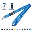3/4" Custom Printed Lanyard With Bukle Release | https://www.bestnamebadges.com