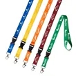 3/4" Custom Printed Lanyard With Bukle Release | https://www.bestnamebadges.com