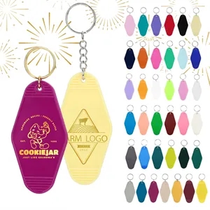 Retro Vintage Motel Keychain
