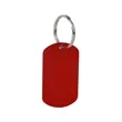 Custom Metal Dog Tag Keychain | https://www.bestnamebadges.com