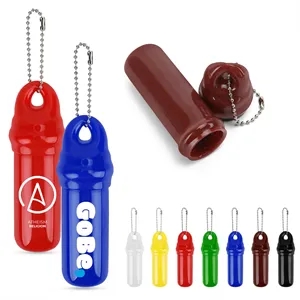 Floating Keytainer With Beaded Ball Chain