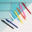 Soft Touch Retractable Gel Pen | https://www.bestnamebadges.com