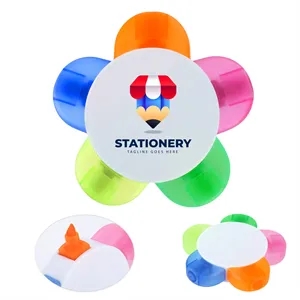 Flower Shape Highlighter With 5 Different Colors