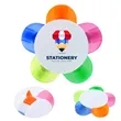 Flower Shape Highlighter With 5 Different Colors | https://www.bestnamebadges.com