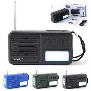 Solar Powered Bluetooth Radio Player