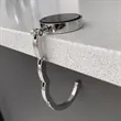 Foldable Metal Purse Hook | https://www.bestnamebadges.com