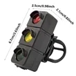 USB Rechargeable Bicycle Tail Light | https://www.bestnamebadges.com