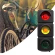 USB Rechargeable Bicycle Tail Light | https://www.bestnamebadges.com