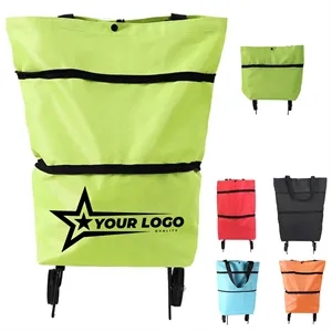 Foldable Shopping Cart with Wheel