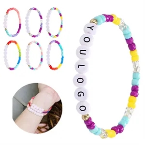 Custom Beaded Letter Bracelet
