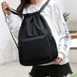 Drawstring Backpack with Wet and Dry Compartments | https://www.bestnamebadges.com