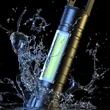 Rechargeable LED Flashlight with COB Side Light | https://www.bestnamebadges.com