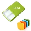 Compact Dual-Compartment Sliding-Lid Pill Organizer | https://www.bestnamebadges.com