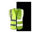 Reflective Safety Vest With 5 Pockets For High Visibility | https://www.bestnamebadges.com