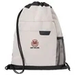 RejuVe® ROVE Recycled Modern Executive Drawstring Bag | https://www.bestnamebadges.com
