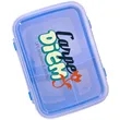 Full Color Lunch To Go Container | https://www.bestnamebadges.com