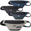 RejuVe® Recycled MILANO Modern Two-Tone Waist Fanny Pack | https://www.bestnamebadges.com