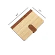 Bamboo Hardcover Notebook With Magnetic Closure In Stock | https://www.bestnamebadges.com